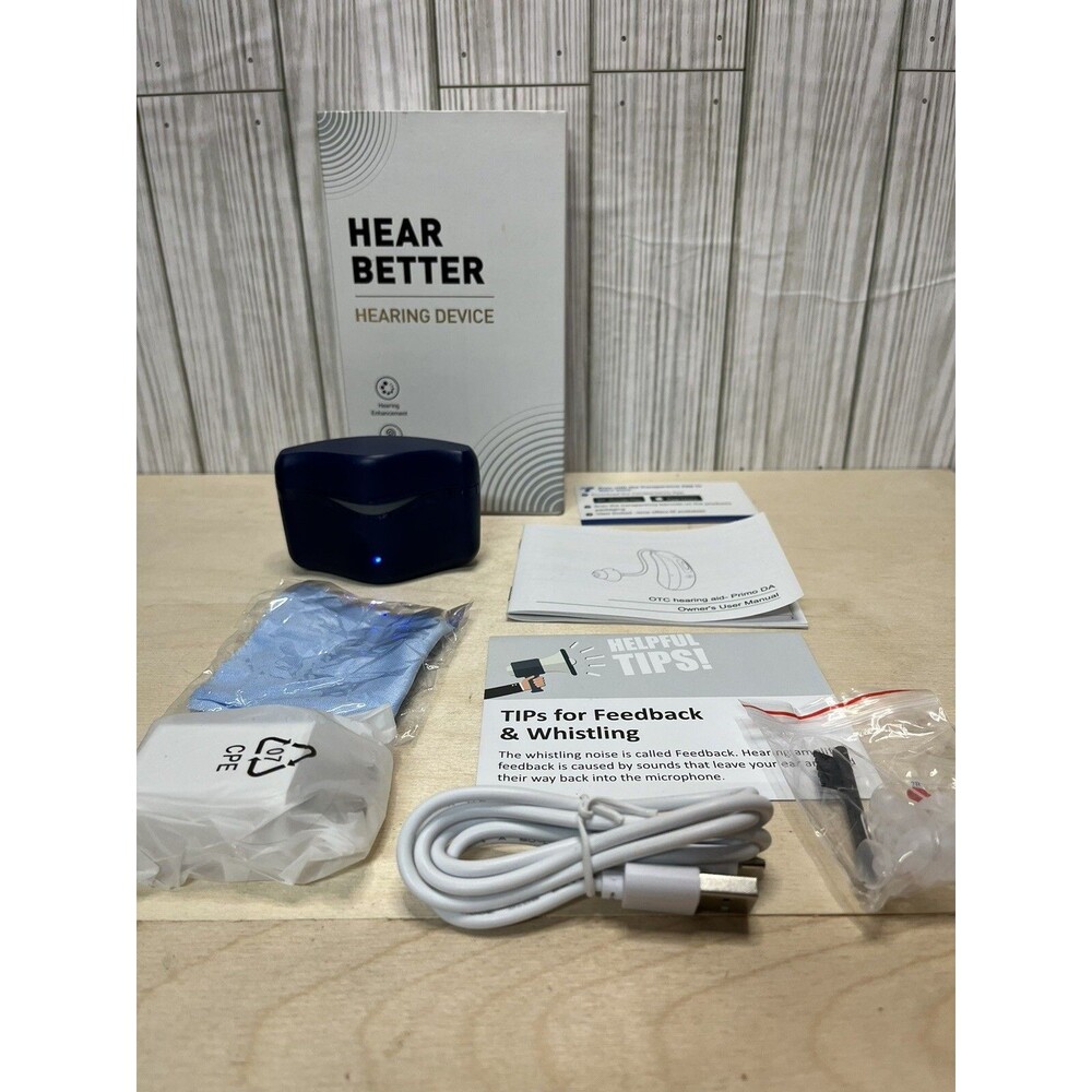 Maihear 2 in 1 Bluetooth OTC Hearing Amplifier and Aids with APP Control